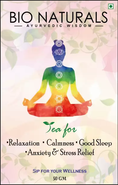 RELAXATION, CALMNESS, GOOD SLEEP, ANXIETY & STRESS RELIEF TEA